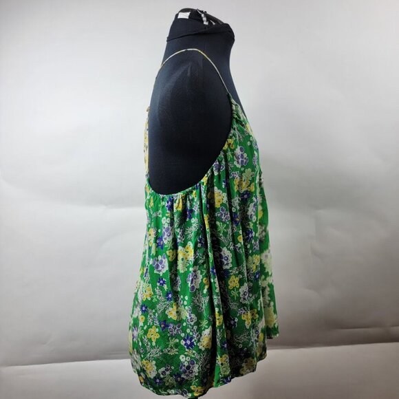Rebecca Taylor 100% Silk Floral Cami Top | Size 6 |  Boho Festival Vibes - Picture 5 of 13